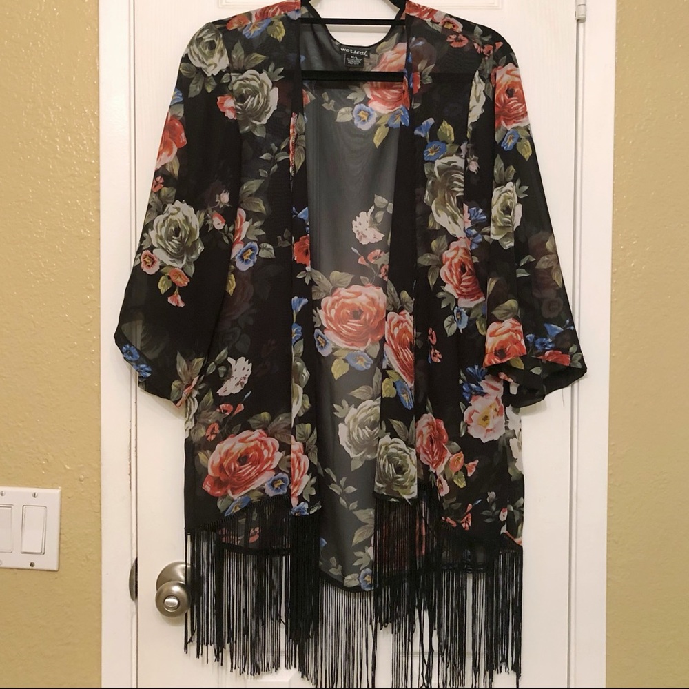 Floral Fringe Shall